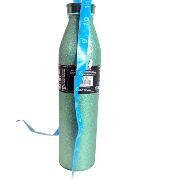 NEW Tal hydration Glitter Mint Green 20oz Double Wall Insulated Beverage Bottle - Picture 8 of 8